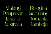 Bumerang - Display Serif, a Serif Font by Nirmana Visual (Thumbnail 13 of 15)