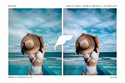 Beach Vibes Mobile Lightroom Presets, an Action Add-On by Filtercrave (Thumbnail 5 of 11)