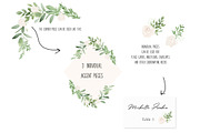 Greenery & White Wedding VOL2, an Illustration by DailyMiracleDigitals,LLC (Thumbnail 6 of 6)
