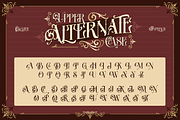 Blazer, a Serif Font by Burntilldead (Thumbnail 7 of 13)