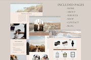 Wix Website Template - Girl Boss, a Wix Template by pinesandpearls (Thumbnail 8 of 9)