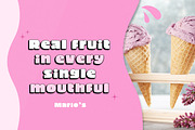 Ice Cream Dream Font Family, a Sans Serif Font by Salt & Pepper Designs (Thumbnail 4 of 8)