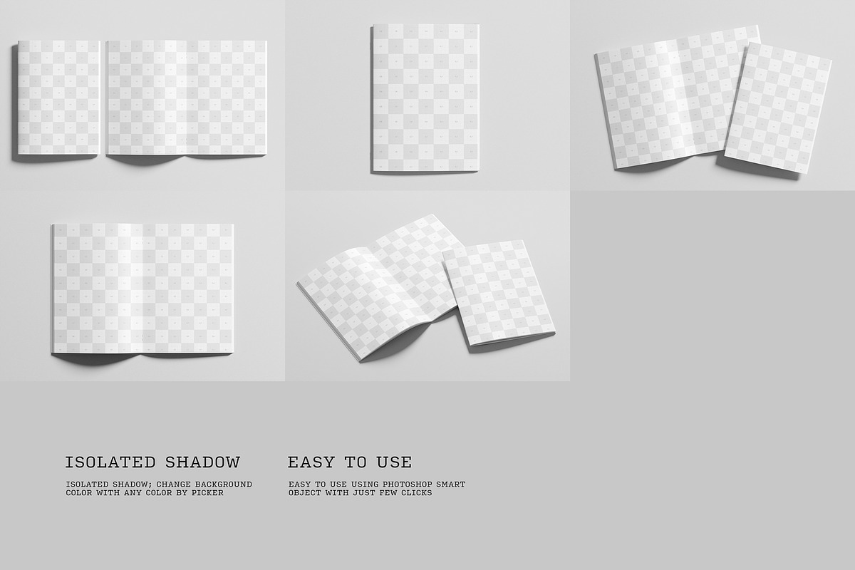 FOLIO / A4 Brochure Mockup, a Books & Magazine Mockup by Toasin Studio