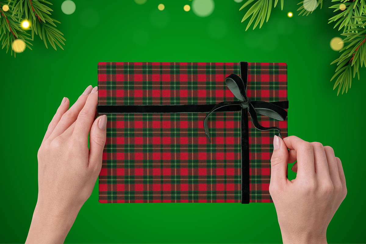 Classic Christmas Background Pattern, a Pattern Graphic by Pattern Whimsy (Photo 5 of 10)