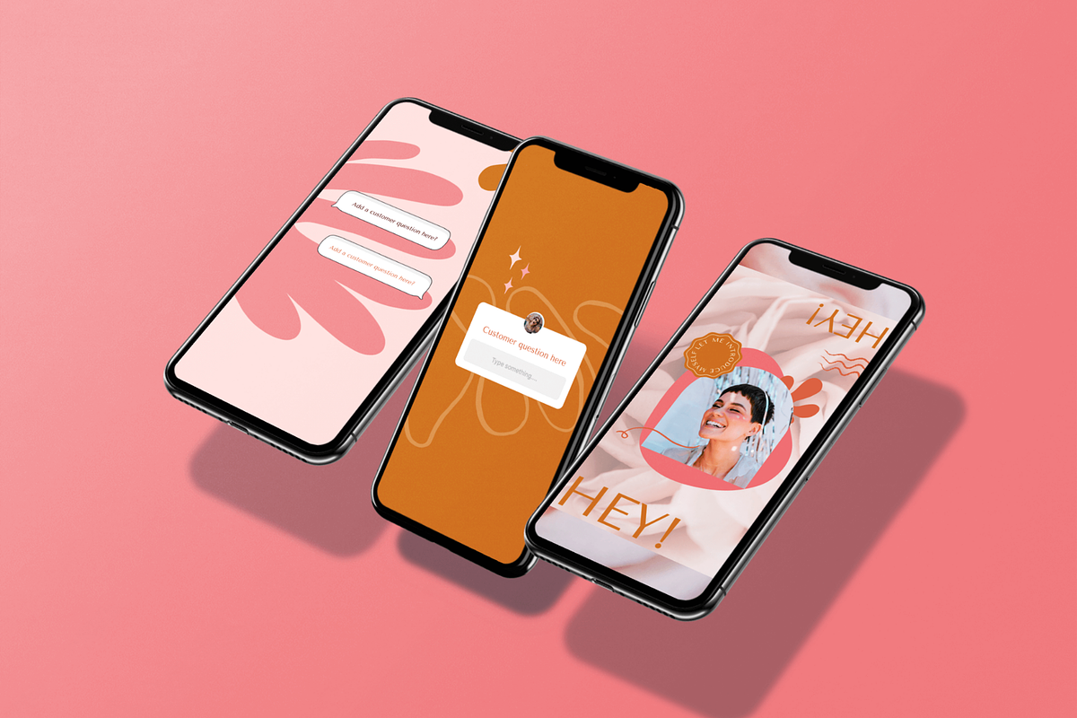 Boho Canva Instagram Story Templates, a Social Media Template by Kurly Creative (Photo 8 of 11)