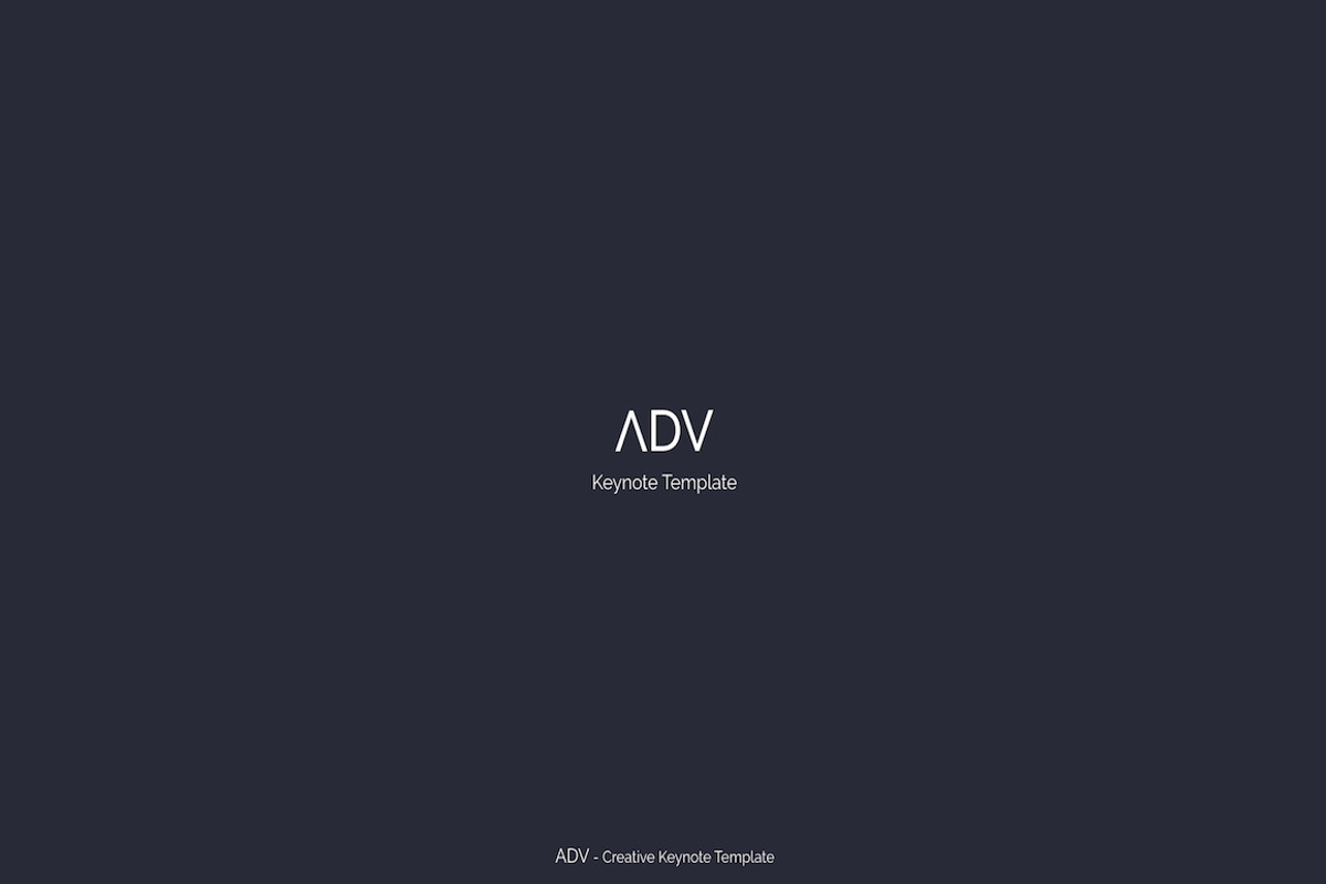 ADV Keynote Template, a Presentation Template by OXXO (Photo 2 of 4)