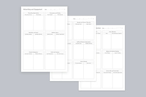 Event Planner Pages Set V-17