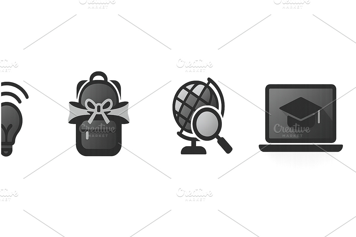 Diverse symbols representing, an Education Illustration by ZinetroN