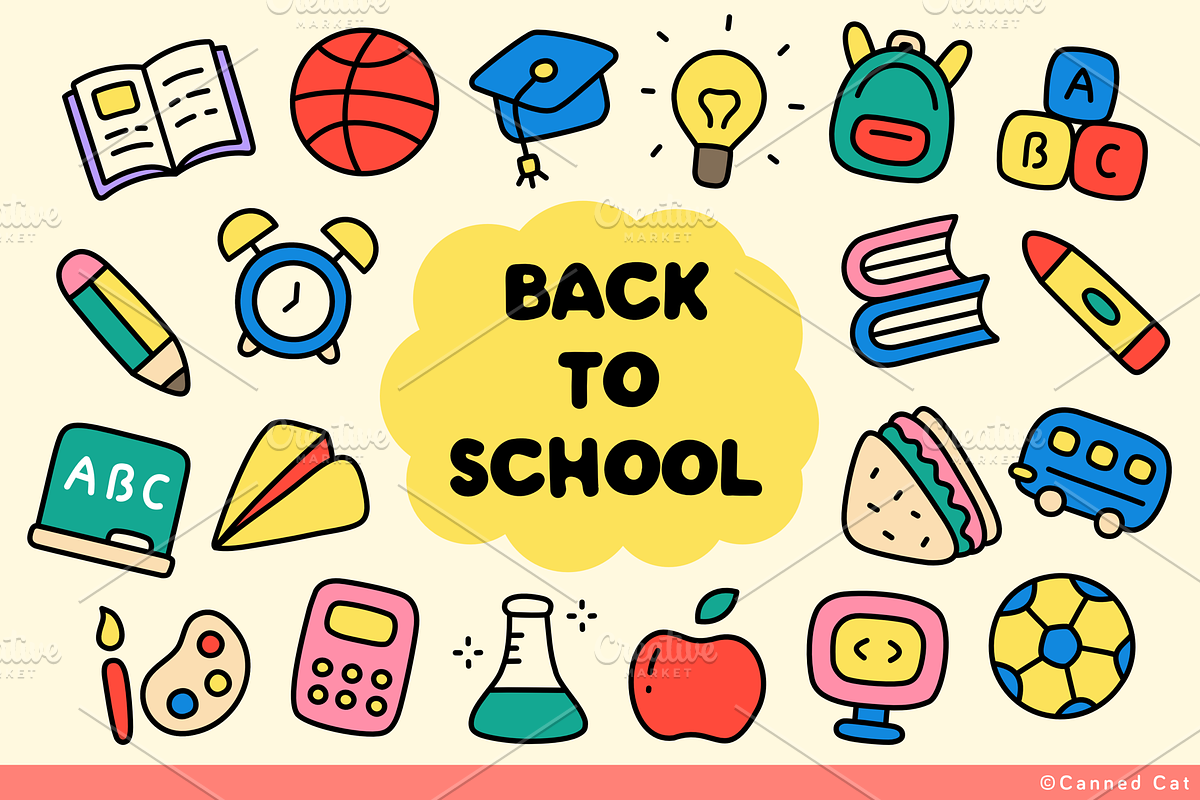 Back to School, an Education Illustration by Canned Cat (Photo 1 of 6)