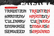 The Last Shuriken - Rough Version, a Handwritten Font by Arterfak Project (Thumbnail 11 of 13)