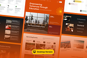 Asteria - Multipurpose Education Web, a Landing Page Template by Agensip Design Agency (Thumbnail 9 of 10)