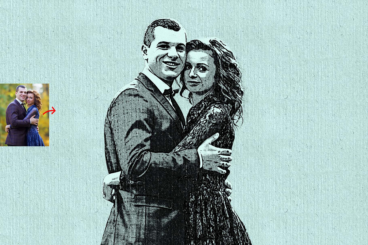 Realistic Ink Drawing Photo Effect, an Action Add-On by MRI STUDIO (Photo 9 of 11)