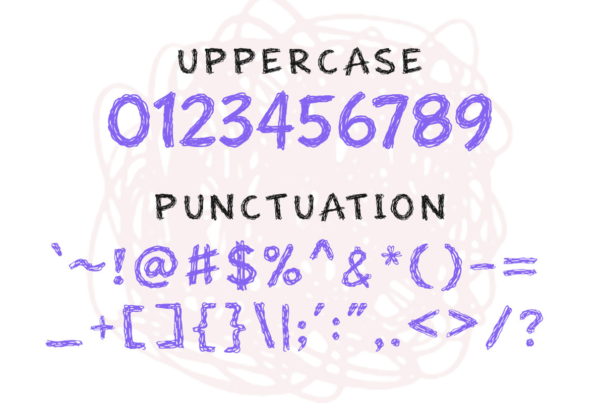 BRUTE SCRATCH – Scribble Display, a Handwritten Font by decographstud (Photo 6 of 7)