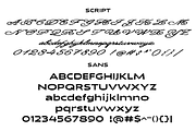 Maison des Pastel | Vintage Font Duo, a Sans Serif Font by Jolicia Type (Thumbnail 11 of 14)