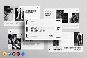 Minimal Creative Presentation Design