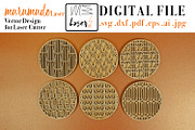 Art Decò Coasters 3 for Laser Cut., an Object Graphic by MaramadeLaser (Thumbnail 1 of 5)