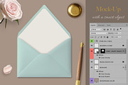 Envelope Liner Mock-up PSD - 2, an Advertising Mockup by Maddy's Art & Mockups (Thumbnail 3 of 3)