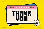 Summer Enazor - Groovy Font, a Sans Serif Font by QR Design Studio (Thumbnail 6 of 6)