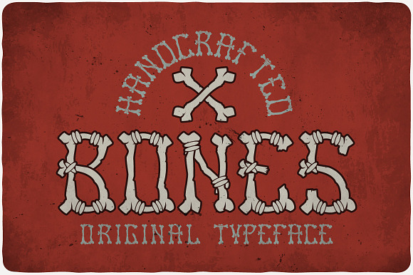 Bones Typeface preview 7