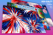 4th of july Digital Paper, a Texture Graphic by Forhadx5 (Thumbnail 2 of 8)