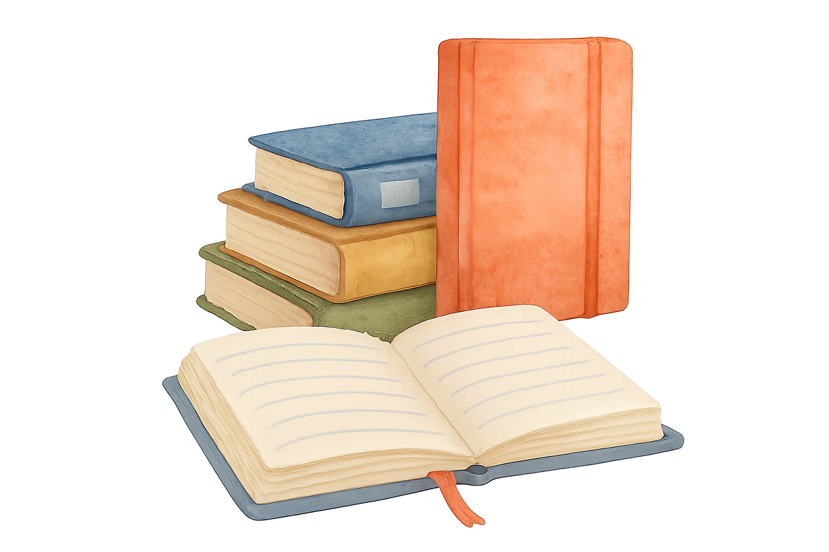 Back to school concept with isolated, an Illustration by Dvoevnore photos
