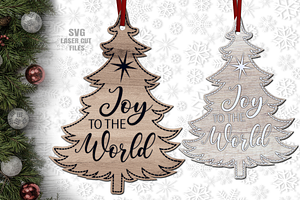 Christmas Tree Ornament SVG
