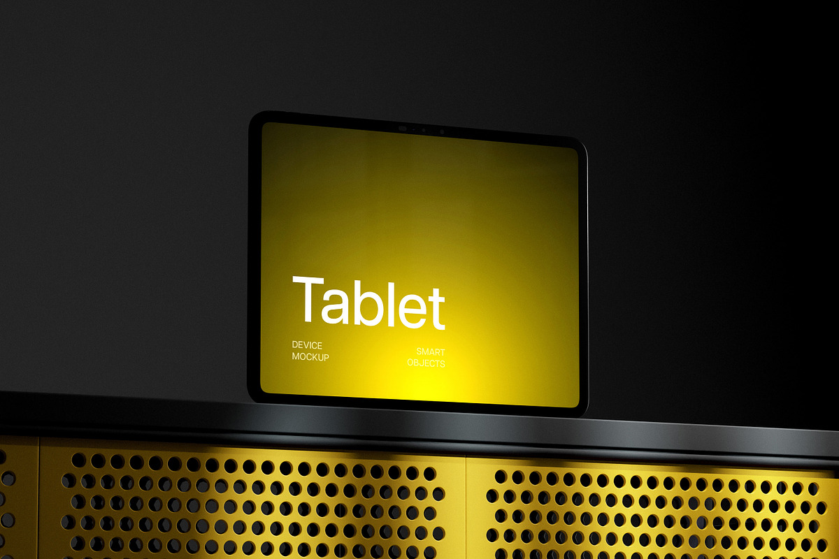 M4 iPad Pro 13 Device Mockup, an iPad Mockup by Design Squad (Photo 1 of 2)