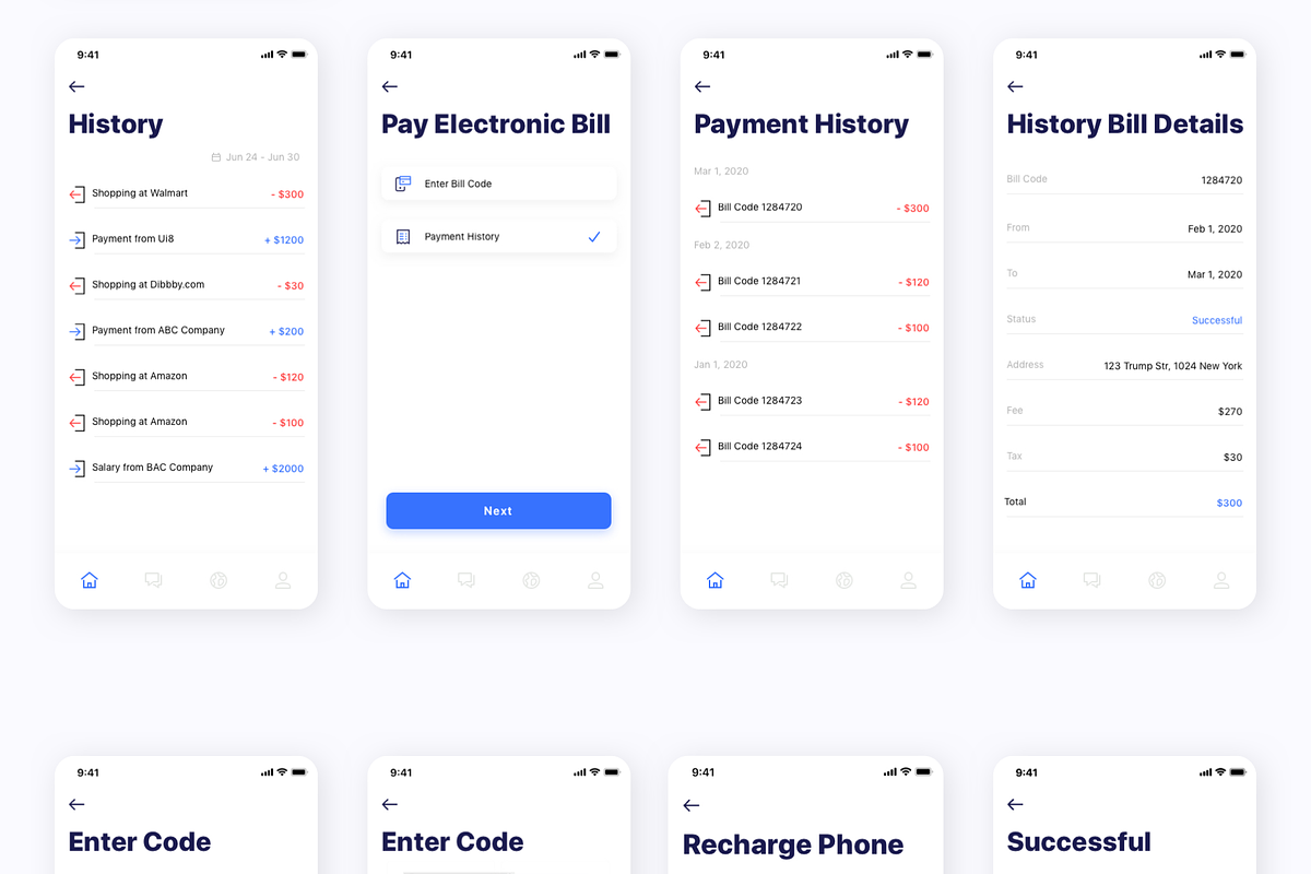 Kard | e-Wallet Finance App M Ui Kit, an App Template by Capi Product (Photo 10 of 11)