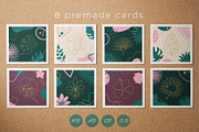 Tropical Velvet Jade Beauty, a Decorative Illustration by Illustana (Thumbnail 7 of 21)