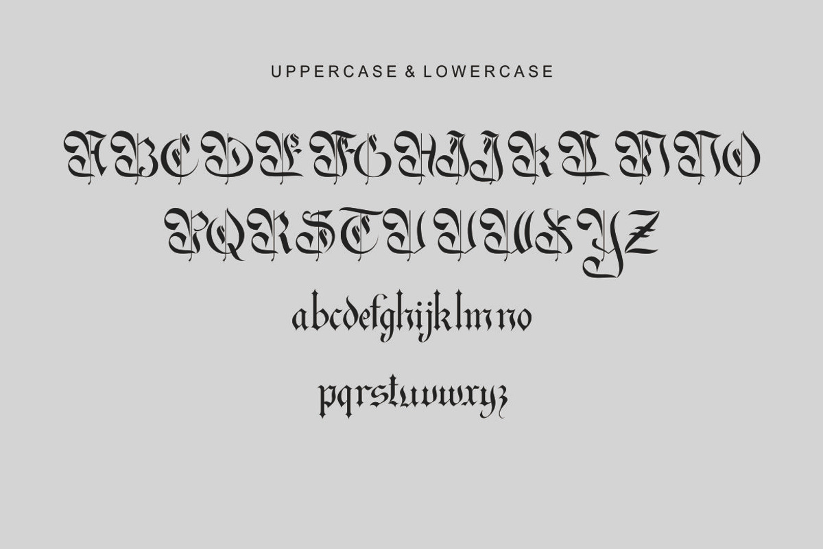 Selennia, a Blackletter Font by Kenrichi (Photo 5 of 7)