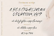 Fremont, a Script Font by Larin Type Co. (Thumbnail 9 of 9)
