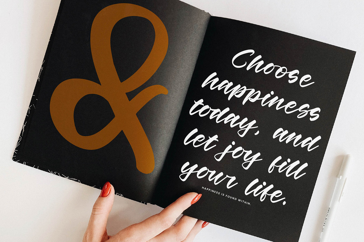 Winds Rolling Bold Calligraphy Font, a Script Font by stylishtype.co (Photo 2 of 20)