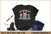 Extinguish Fire No Probllama Cut SVG, an Illustration by Handy Arts Studio (Thumbnail 2 of 3)