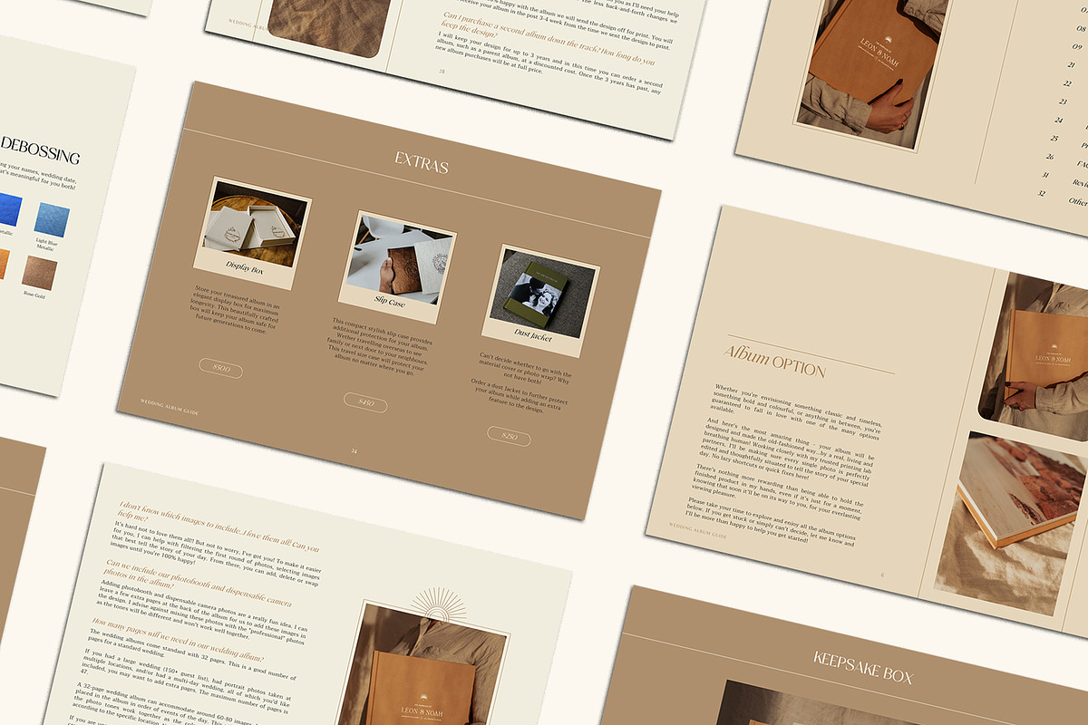 Elegant | Album Guide PDF, a Templates & Theme by Studio Leelou (Photo 8 of 10)