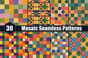 Mosaic Seamless Patterns, a Pattern Graphic by protabsorkar11 (Thumbnail 1 of 4)