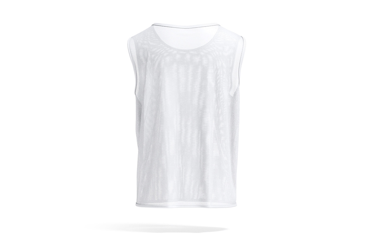 White Football Bib Vest 3D Model, an Object 3D Model by rebrandy (Photo 2 of 9)