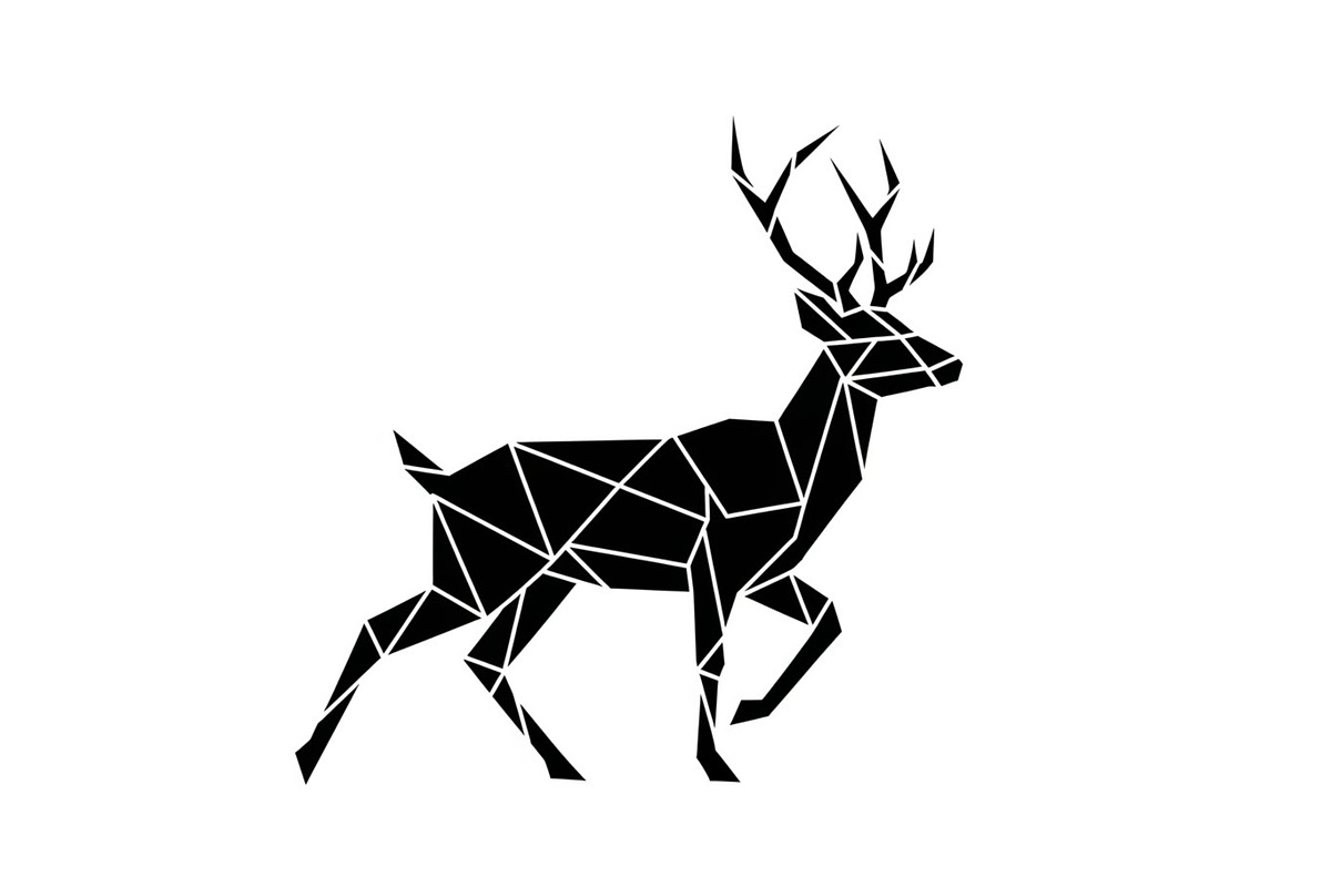 Majestic Deer & Stag Silhouette Bund, an Illustration by jahid234 (Photo 13 of 41)
