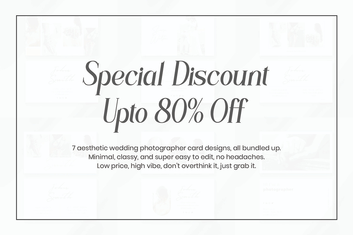 Wedding Business Cards Bundle, a Business Card Template by Saman Osama (Photo 11 of 11)