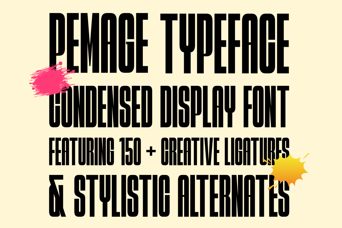 Pemage, a Sans Serif Font by Zafiratype (Photo 10 of 15)