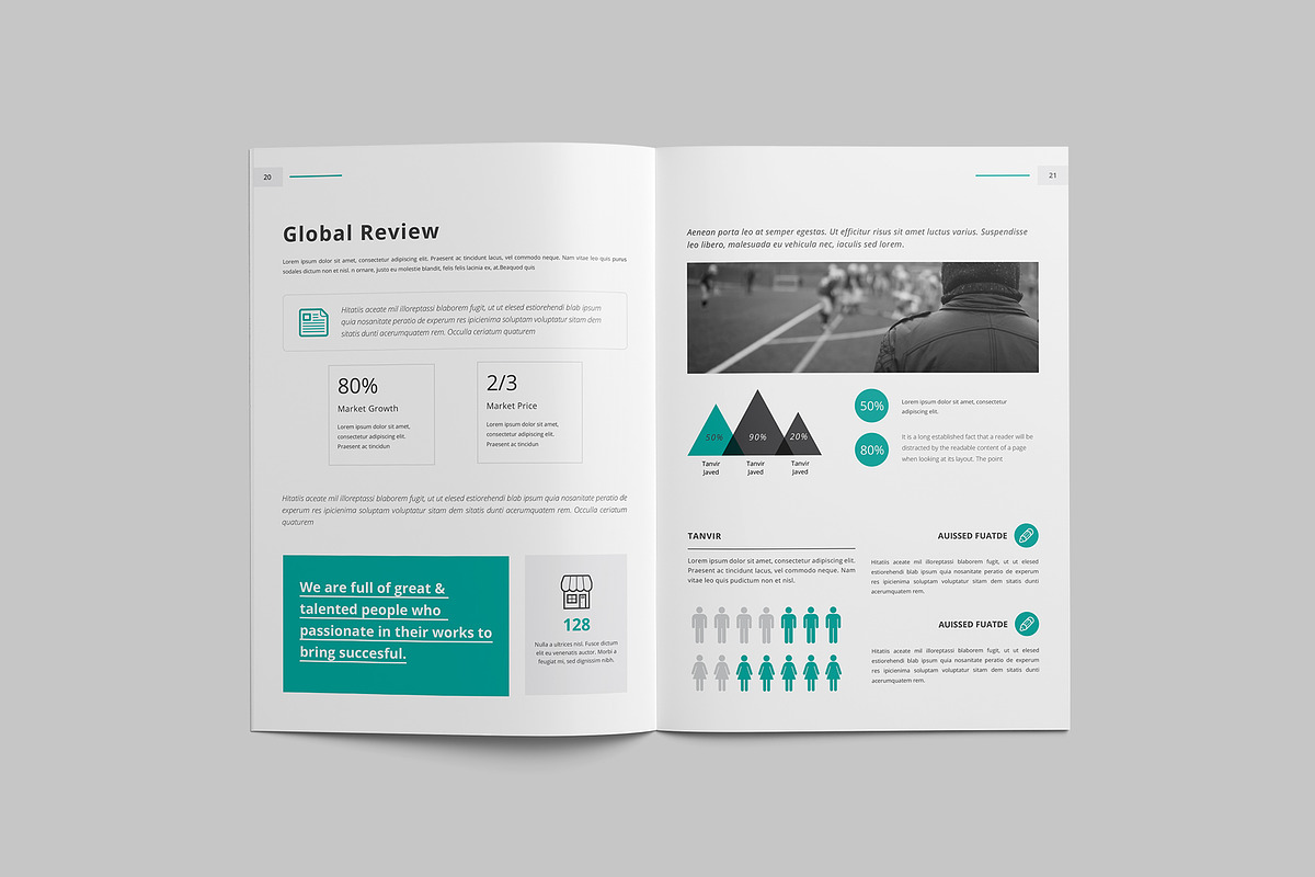 Brochures templates, a Brochure Template by Tanber Hossen (Photo 9 of 13)