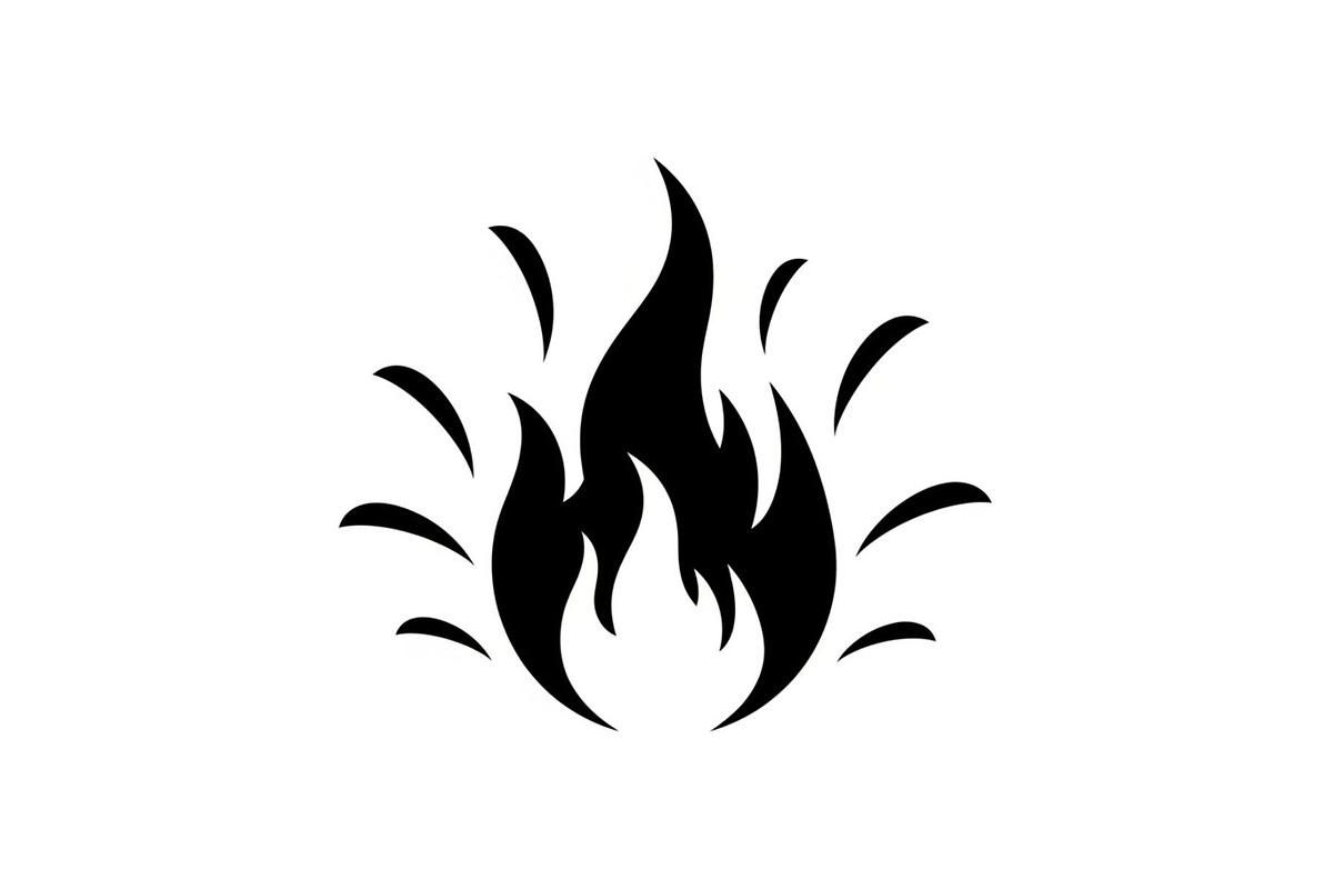 Minimal Flame Fire Icon Bundle, an Icon by Artivon (Photo 10 of 10)