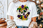 Whimsical Mardi Gras Panda Clipart, an Illustration by Sublimation Artist (Thumbnail 5 of 6)