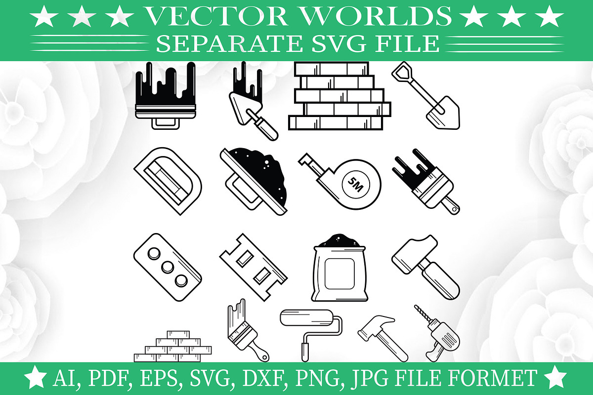 Concrete Icon SVG, Concrete SVG, an Object Graphic by VectorWorlds (Photo 3 of 3)