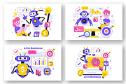 10 Artificial Intelligence Business, a Technology Illustration by denayunebgt (Thumbnail 3 of 4)