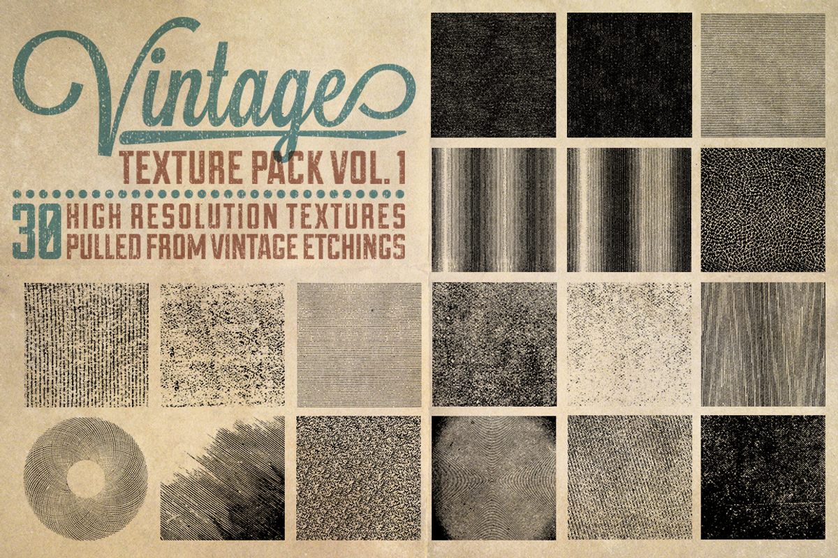 Vintage Texture Pack Vol. 1