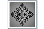Damask graphic ornament. Floral, a Decorative Illustration by RODINA (Thumbnail 3 of 3)
