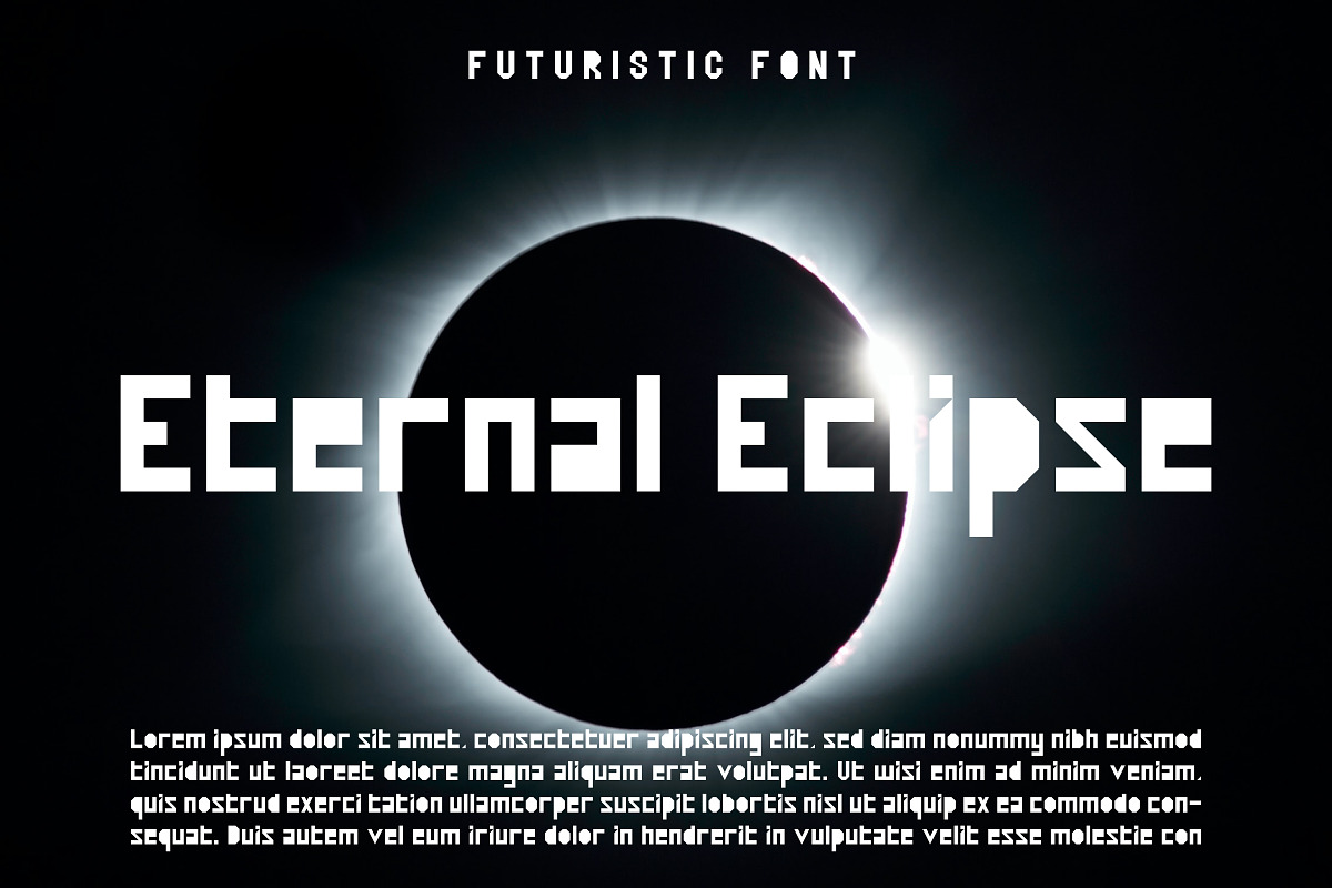 AVANZA Futuristic Display San, a Sans Serif Font by Inventype Studio (Photo 7 of 8)