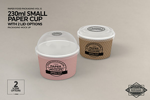 VOL.12 Food Box Packaging Mockups