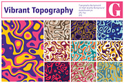 Vibrant Topography, a Background Graphic by MSG Studio (Thumbnail 1 of 11)