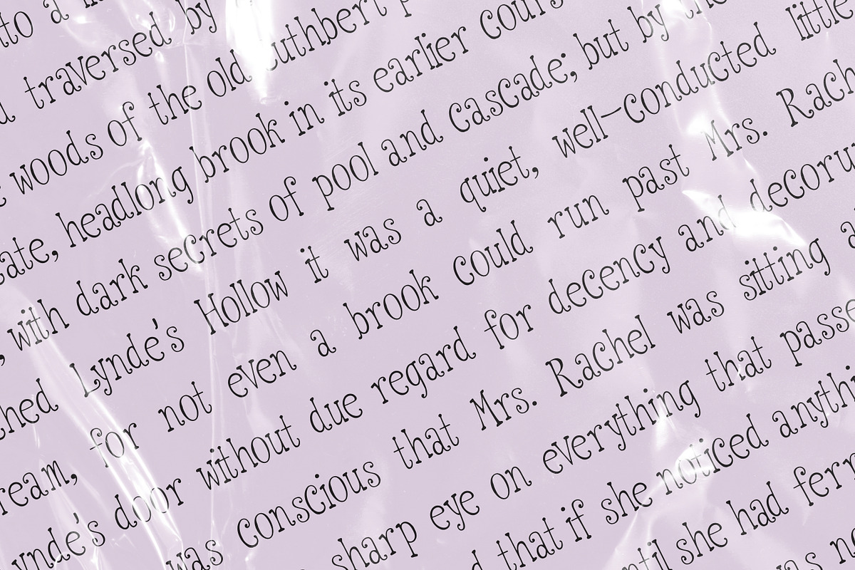 Ask the Cards Again Whimsical Serif, a Serif Font by The October Creative (Photo 4 of 8)